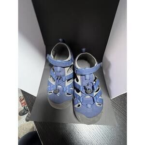Keen | Boy's / Girls Seacamp II CNX Sandals Blue Depths/Gargoyle Size 2